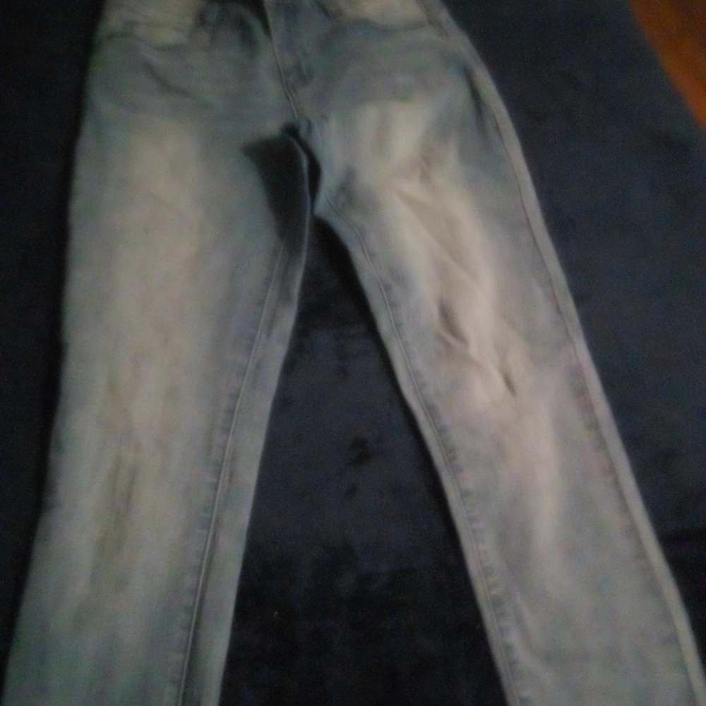 ALLOY Women's Skinny Jeans - Light Blue